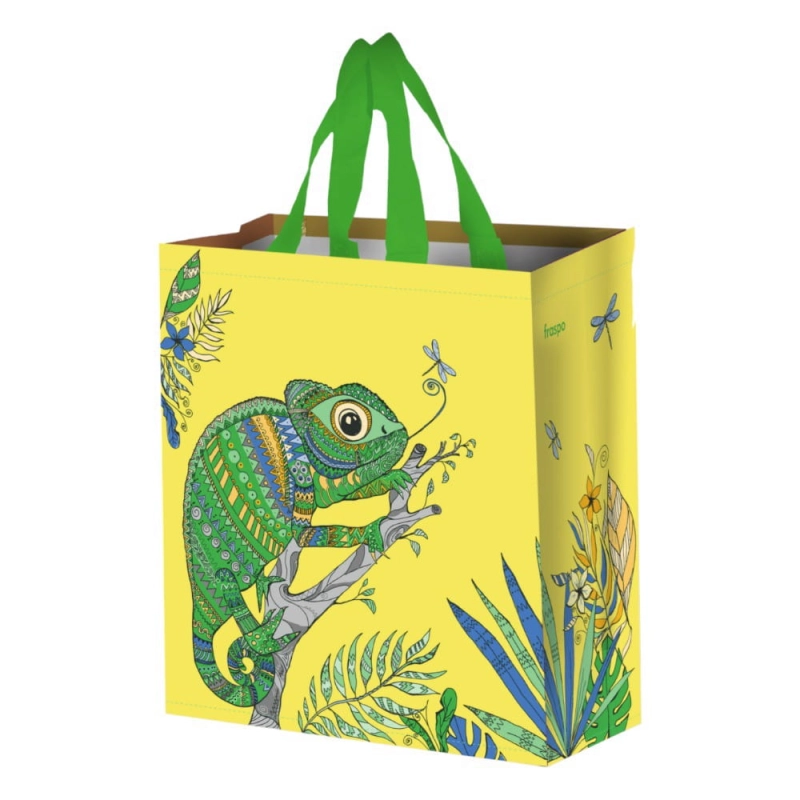 Torba na zakupy 14L 30x33x14 Kameleon żółty 1szt