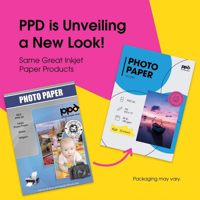 Papier fotograficzny wysoki połysk A4 50szt