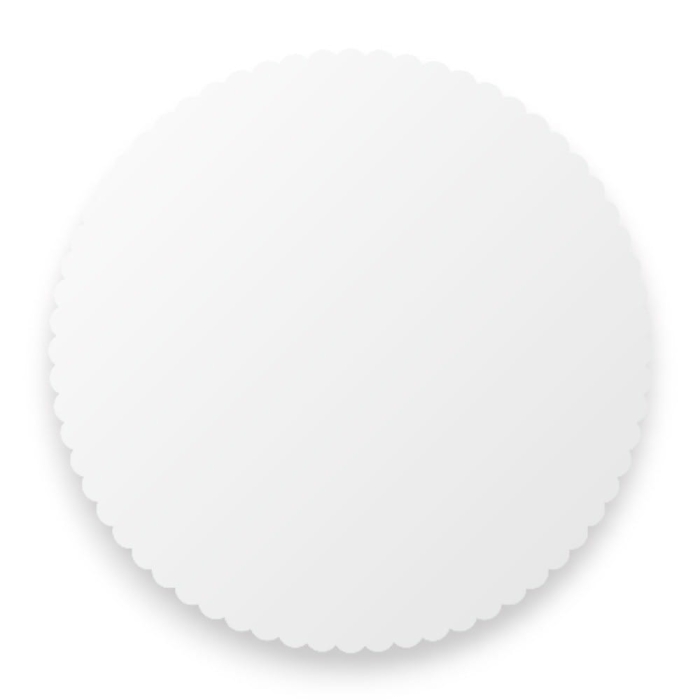 Talerz papierowy 26cm biały 100szt