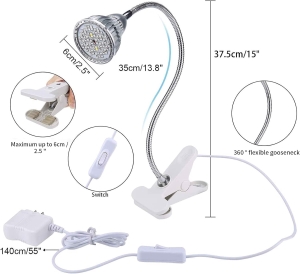 Lampa LED do roślin 9W 40 LED