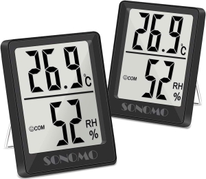 Cyfrowy Termometr higrometr LCD Stacja pogody 2szt