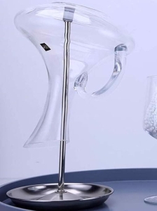 Stojak na karafkę ociekacz ze stali nierdzewnej