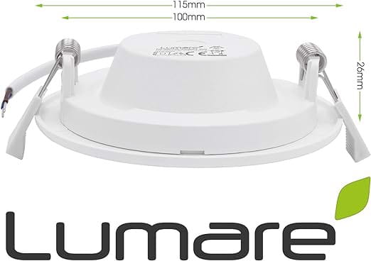 Reflektor LED do zabudowy 6W 115mm
