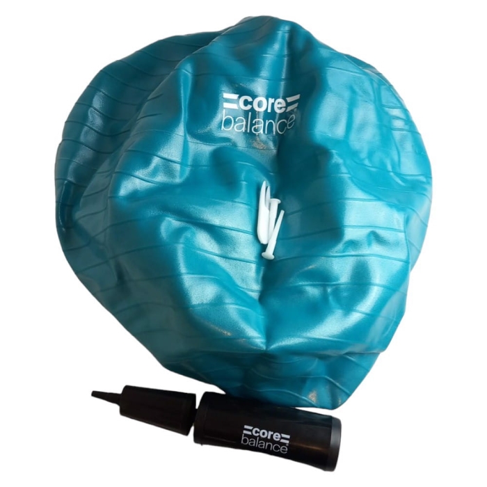 Piłka gimnastyczna do Ćwiczeń Jogi  55cm Turkusowa