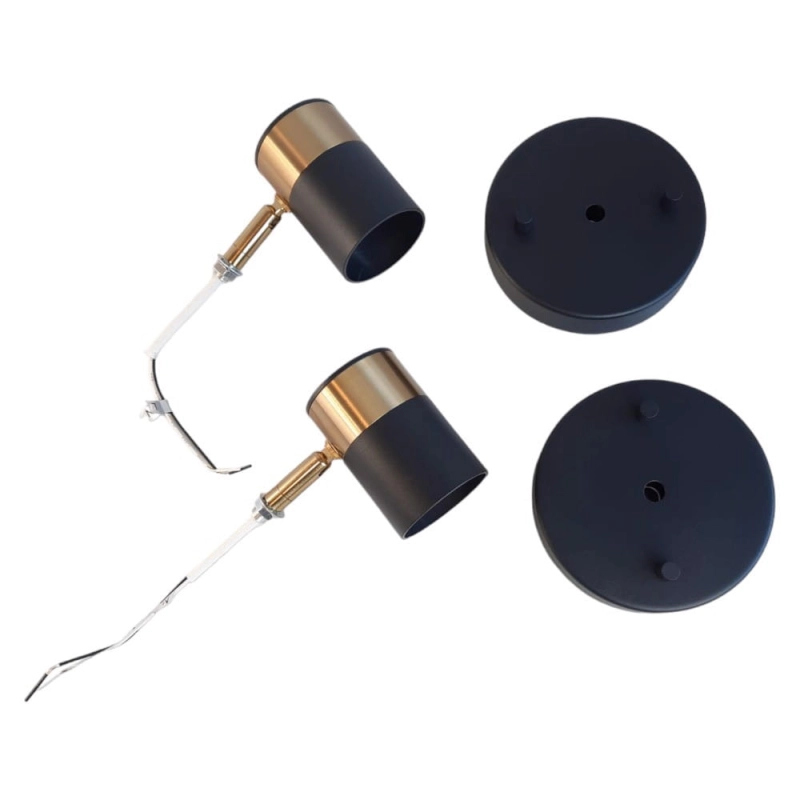 Lampa ścienna Reflektor ścienny obrotowy GU10 2szt