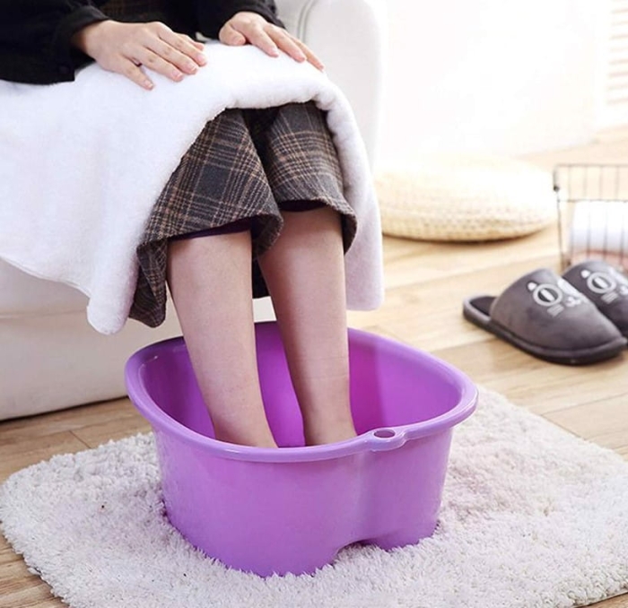 Miska Masująca Do Stóp Do Pedicure Fioletowa