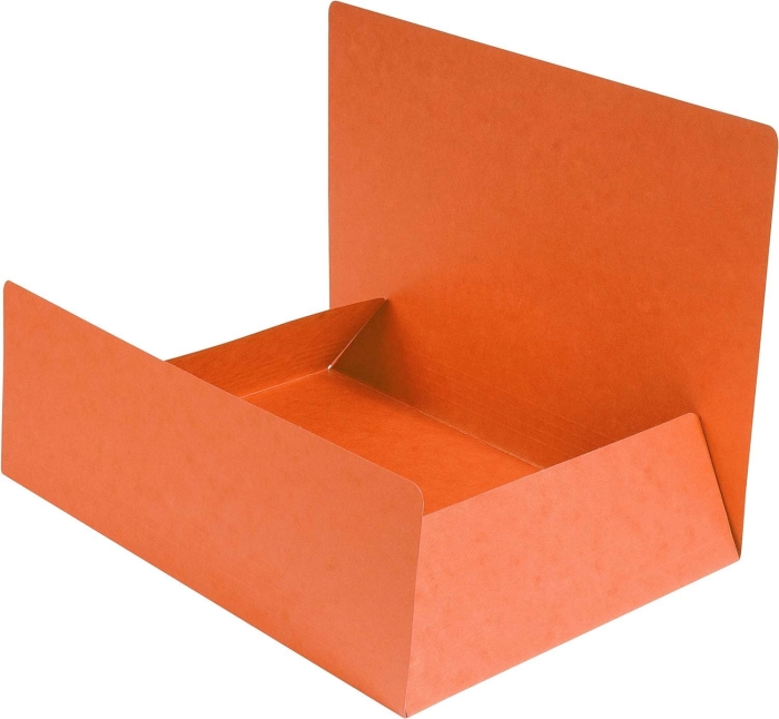Teczka na Dokumenty A4 Papierowa Pomarańczowa