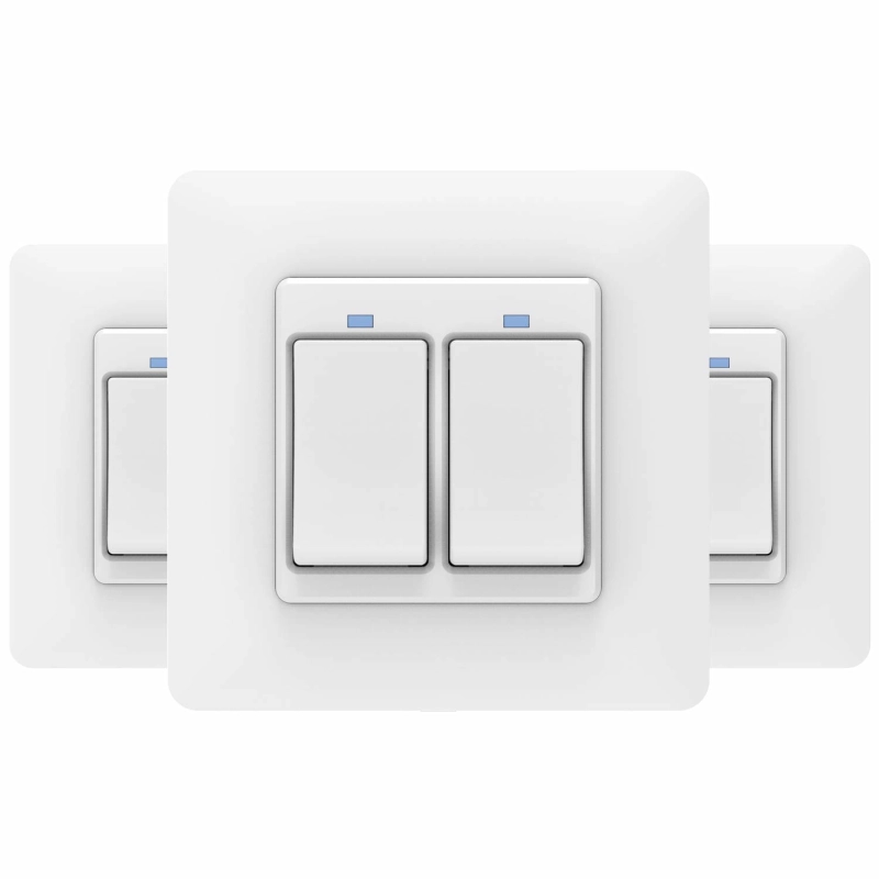 Inteligentny Przełącznik Ścienny WiFi 2prz. 2szt