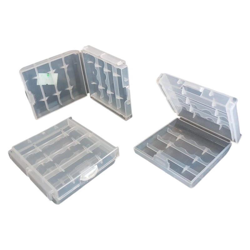 Plastikowe pudełko etui na baterie AA oraz AAA 3 S