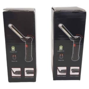 Latarka Akumulatorowa LED 2 szt Kempingowa na USB