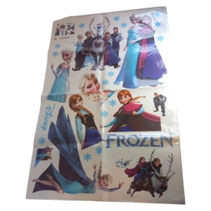 Naklejki na Ścianę 3D Kraina Lodu Elsa Frozen