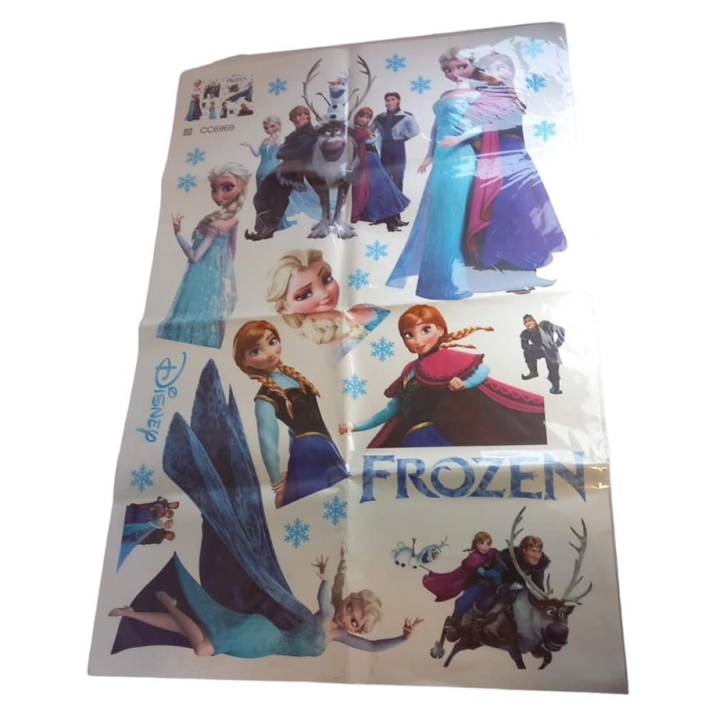 Naklejki na Ścianę 3D Kraina Lodu Elsa Frozen