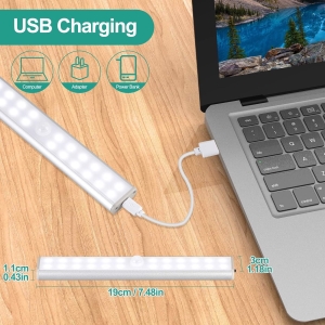 Oświetlenie meblowe LED z czujnikiem ruchu 19cm