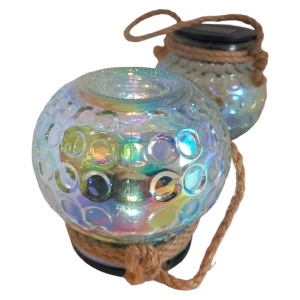 Lampa Ogrodowa LED Solarna Kula Wisząca 2szt