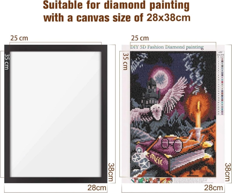 Ramka do obrazów diamentowych 30 x 40cm 2szt