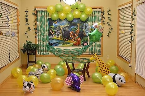 Balony Zwierzęta 6szt. Dekoracja na Urodziny