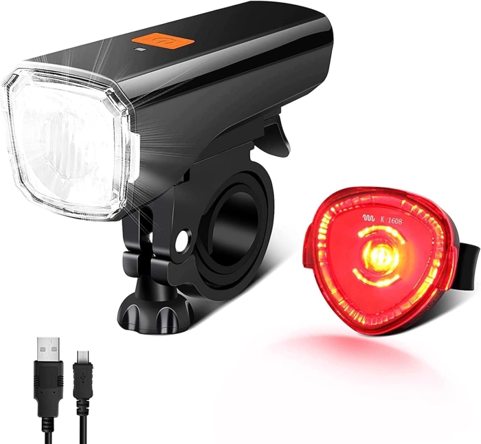 Zestaw Oświetlenia Rowerowego Led Usb