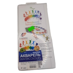 Farby akryloe na bazie miodu 24kolory Premium