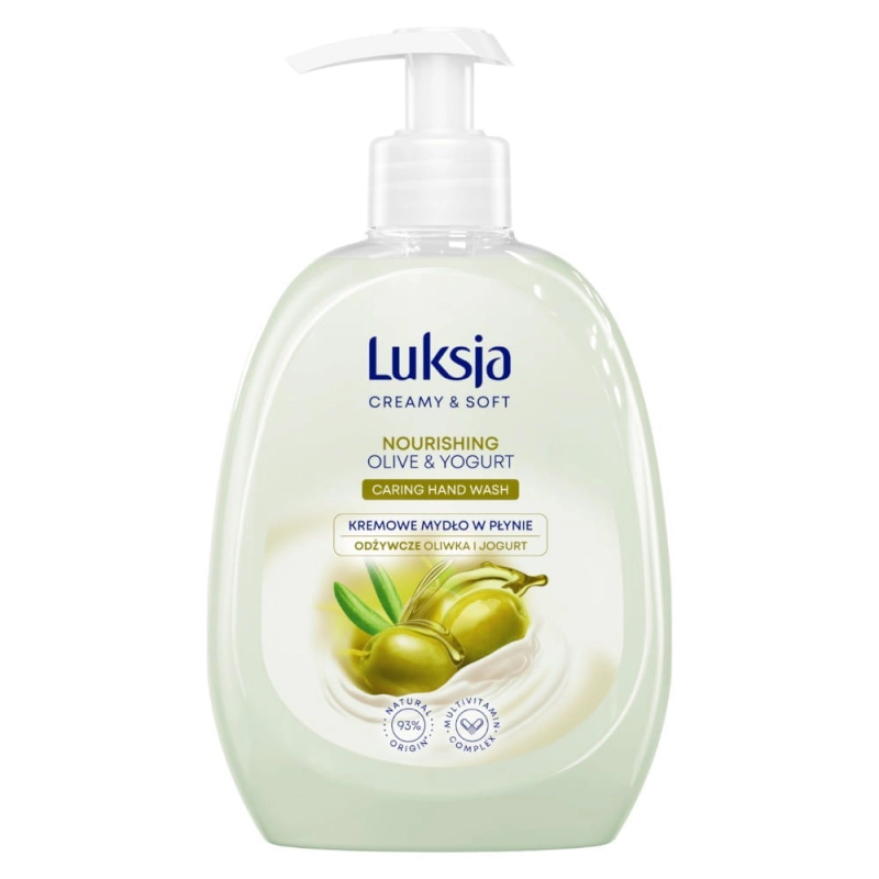 Mydło w płynie 500 ml Luksja oliwka i jogurt