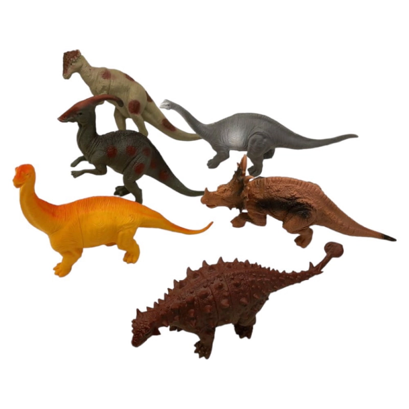 Dinozaury zestaw figurek 6szt mix dla dzieci
