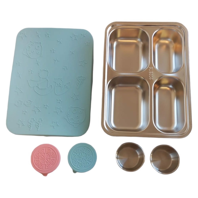 Pudełko Śniadaniowe Lunchbox z Przegrodami