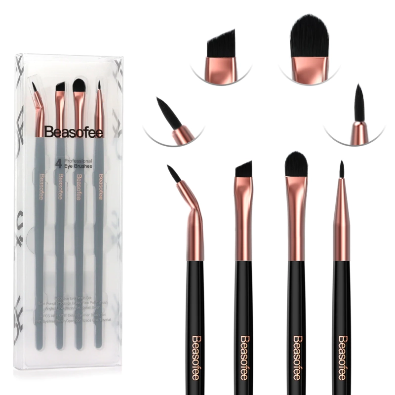 Pędzle do makijażu BEASOFEE Eyeliner 4szt