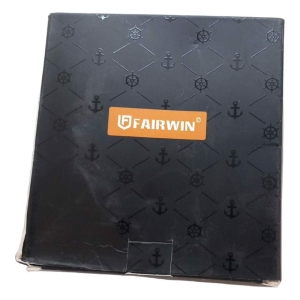 Pasek pleciony Fairwin unisex czarny
