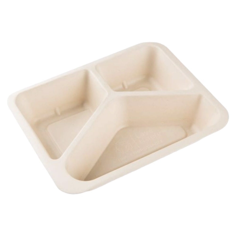 Pojemnik do zgrzewu trójdzielny 227x178 pulpa 50sz