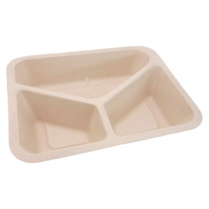 Pojemnik do zgrzewu trójdzielny 227x178 pulpa 50sz