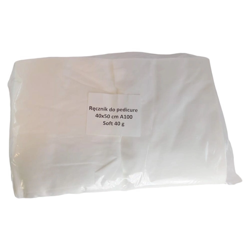 Ręcznik do pedicure 40x50cm 40g składany 100szt