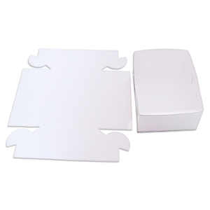 Pudełko cukiernicze 185x140x80mm białe 25 szt