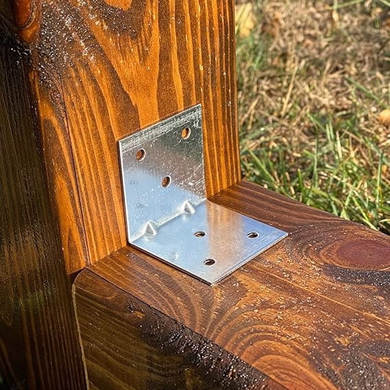 Kątownik Łącznik Wspornik Narożny 10szt 4x4cm
