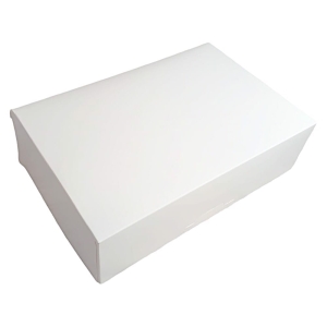 Pudełko cukiernicze 26x18x8cm białe 50szt Guillin