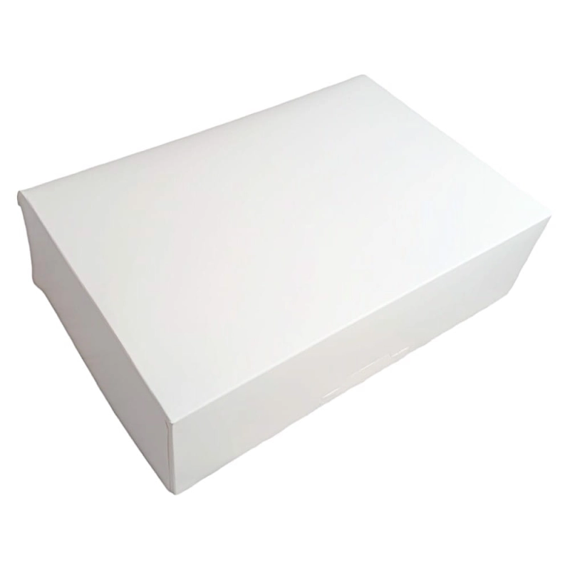 Pudełko cukiernicze 26x18x8cm białe 50szt Guillin