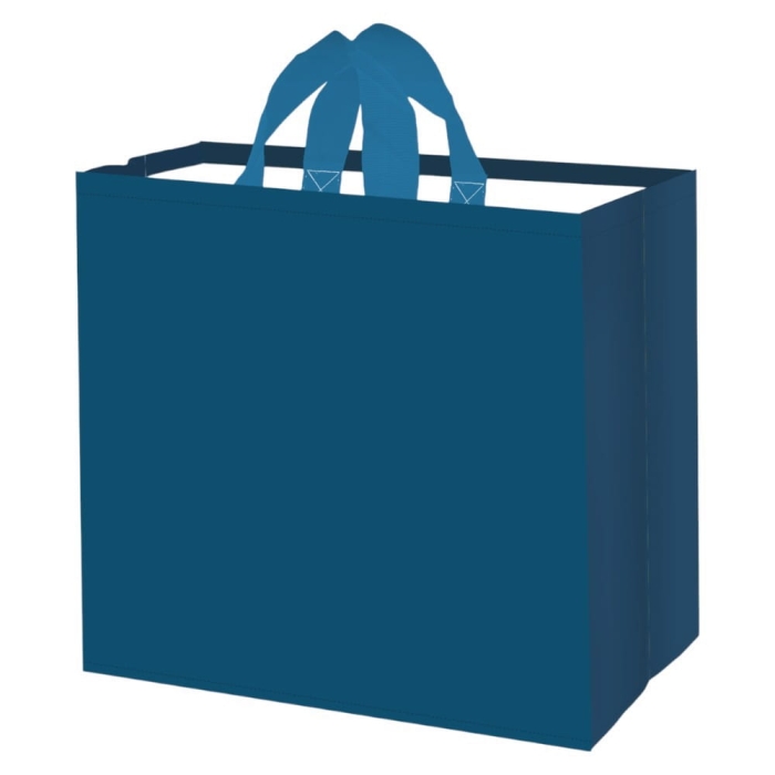 Torba na zakupy 36L 45x40x20 Gładka niebieska 1szt