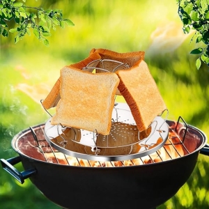 Stojak opiekacz do grilla do tostów chleba