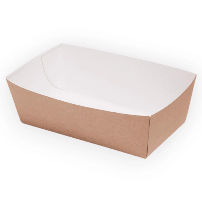 Opakowanie tacka na frytki 12x6x3,7 cm 100 szt