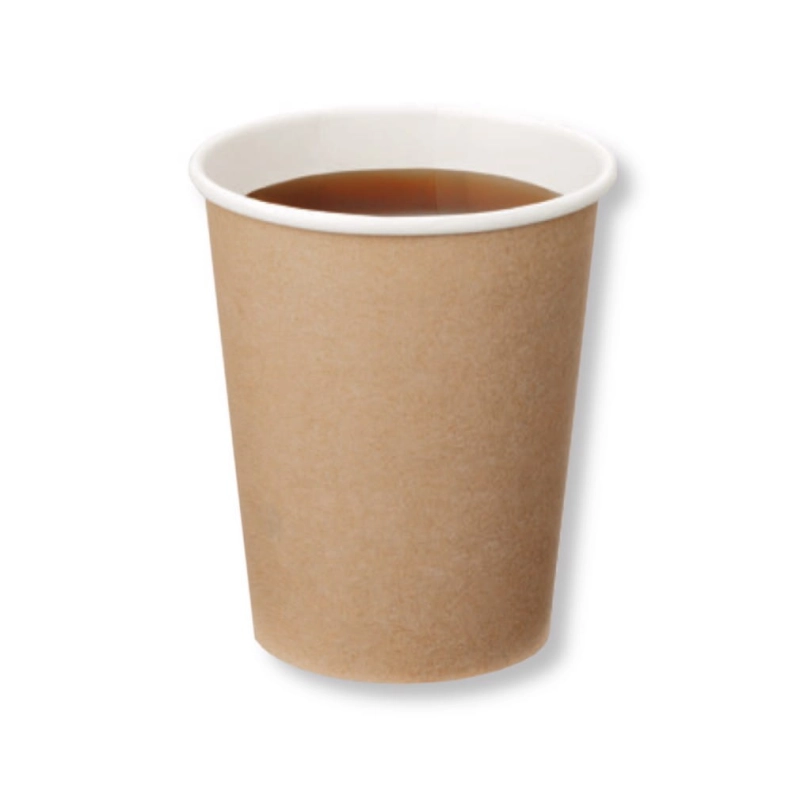 Kubek papierowy 250ml na kawę kraft Guillin GM8OZCARK
