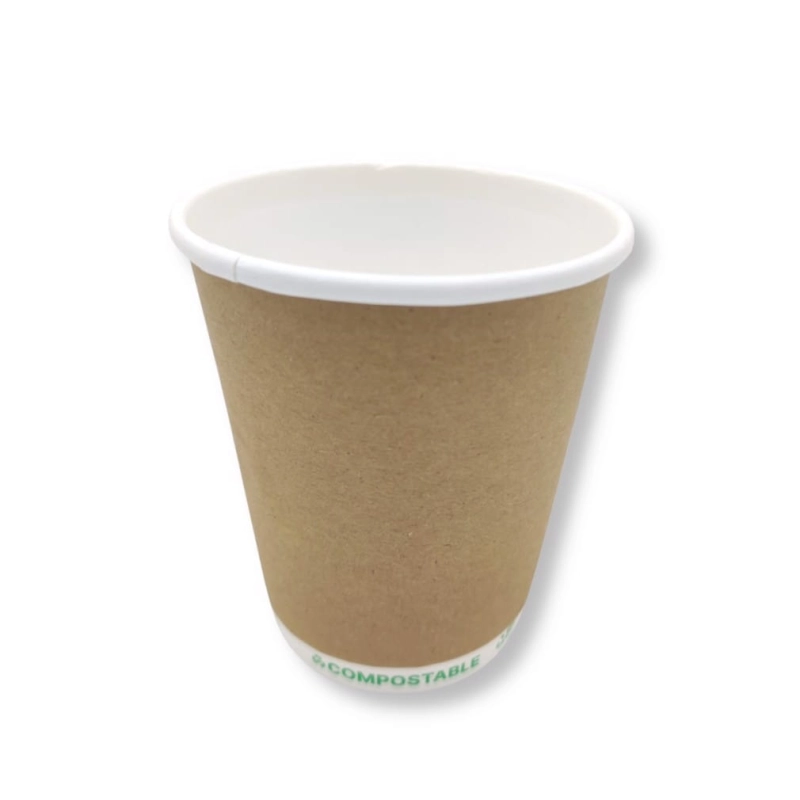Kubek papierowy PLASTIC FREE 250ml 25szt