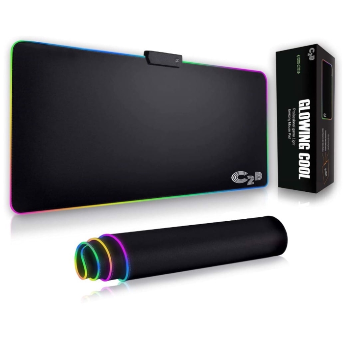Podkładka Gamingowa Led Pod Mysz Xxl 80X30 Cm