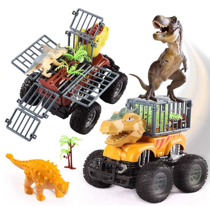Dinozaurowa ciężarówka, Dino Transporter Zestaw
