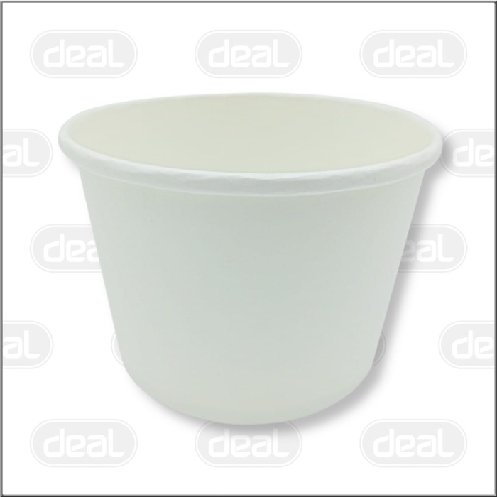 Miska papierowa 500ml biała śr.115 50szt $ (opłata SUP)