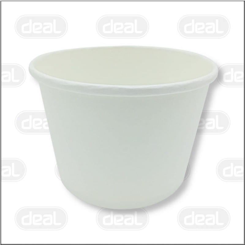 Miska papierowa 500ml biała śr.115 50szt $ (opłata SUP)