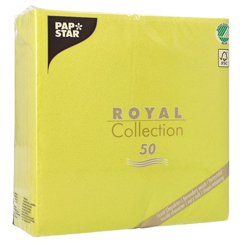 Serwetka gastronomiczna 40x40 Royal limonka 50szt