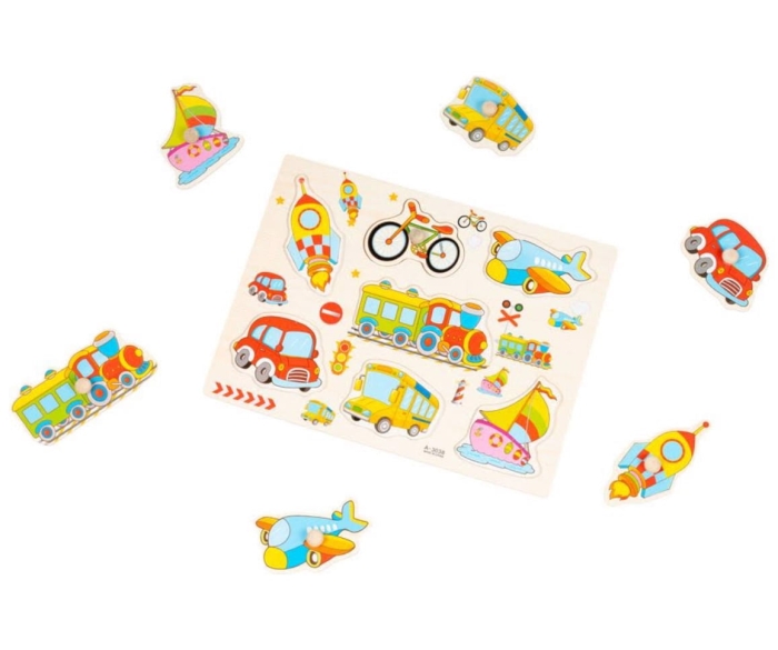 Układanka Twiddlers 22,5 X 30 Cm Drewno 4 Sztuki