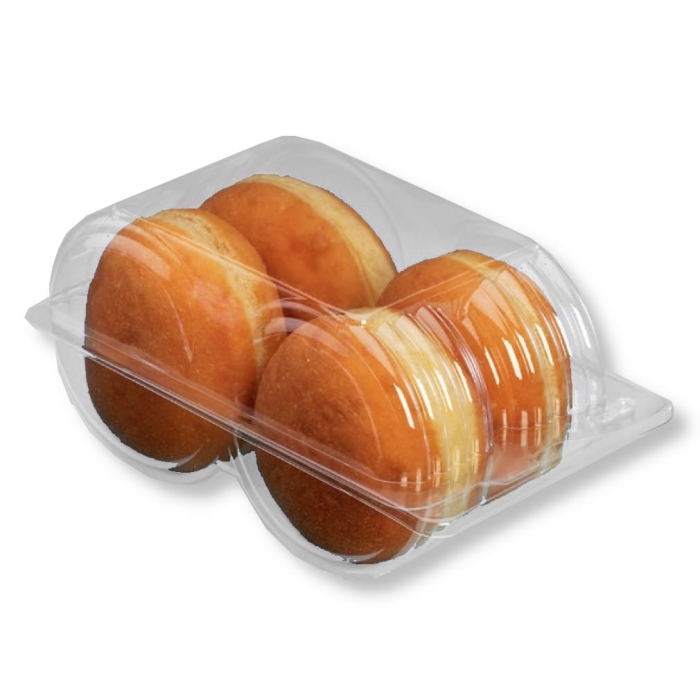 Pojemnik na 4 pączki  2197PET Guillin