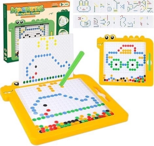 Tablica Magnetyczna Koraliki Układanka Dinozaur