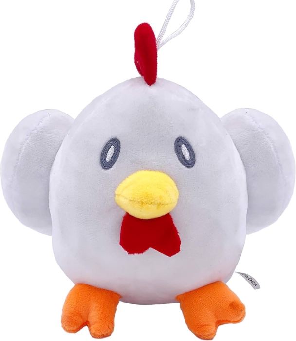 Maskotka Pluszak Zabawka Pluszowa Kurczak Biały