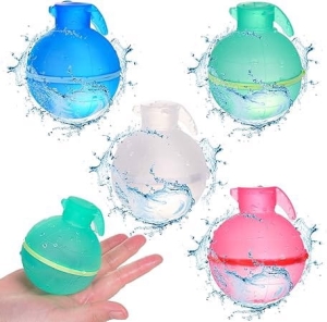 Bomby kule granaty wodne wielorazowe zestaw 4szt