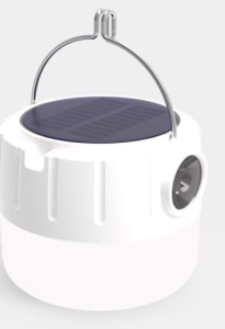 Lampka LED solarna turystyczna z funkcją powerbank